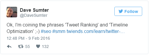 ranking tweet