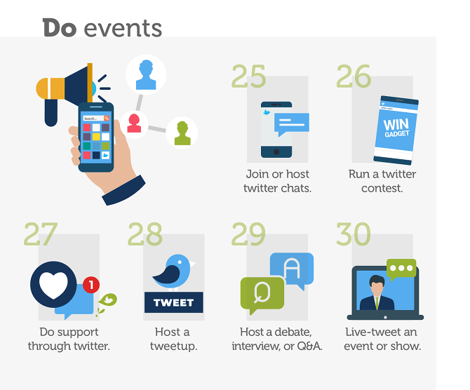 Free Twitter Followers By Doing Events
