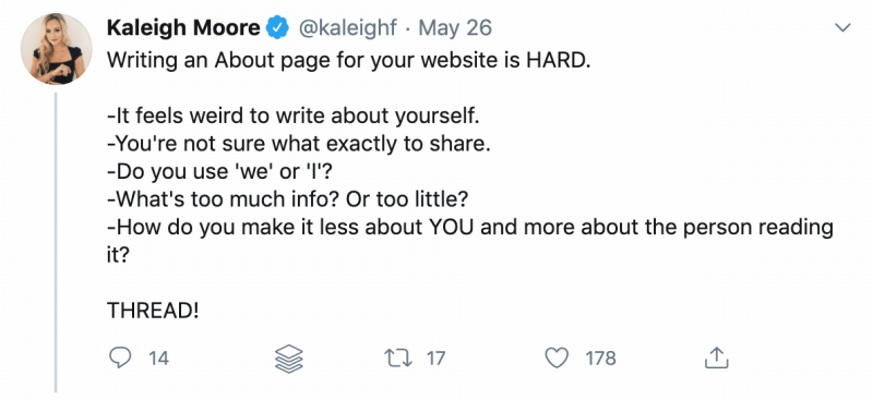 tip tweet
