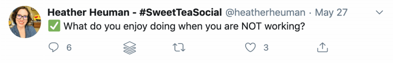 question tweet