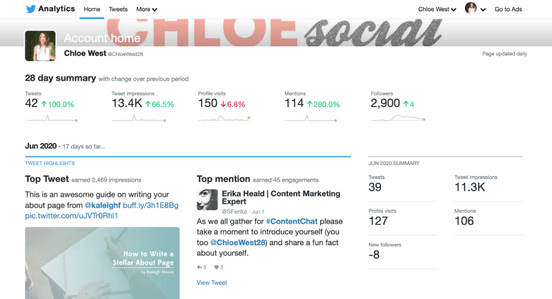 twitter analytics