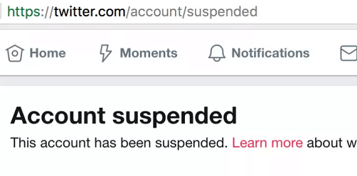 suspended screenshot
