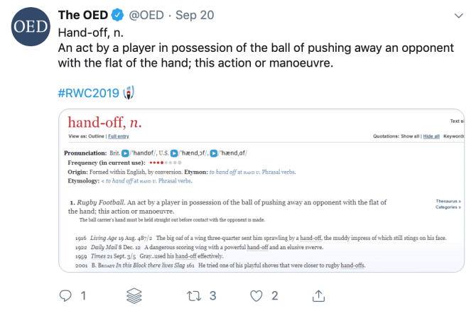 OED tweet