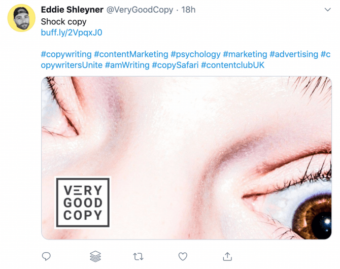 VeryGoodCopy tweet