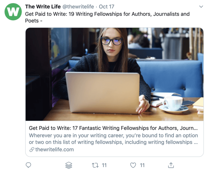 thewritelife tweet