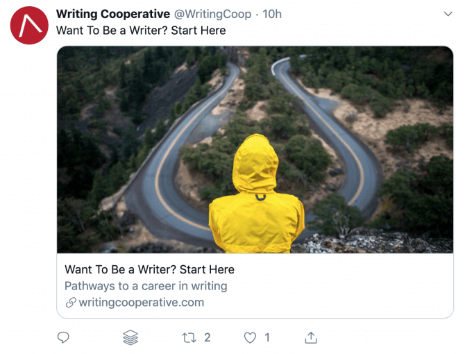 writingcoop tweet